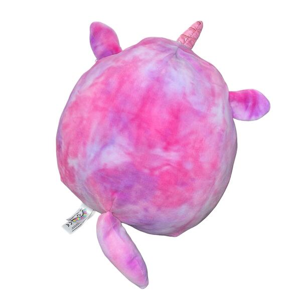 Squishmallows Plush Pillow Unicorn Lola Stuffed Animal Hearts Nursery Shower 15” - Picture 6 of 12